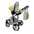 Carucior 3 in 1 Sojan Tasso Gallardo (Gri+Galben)