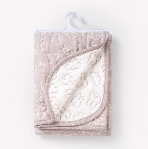 Cuvertură pentru bebeluși Perina Soft Cotton (PL-02.8) Moca