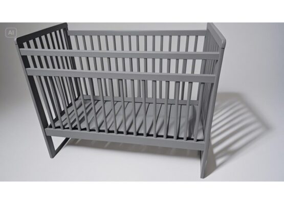 Pătuţ KrovatkaBy Bambini (03) Gri