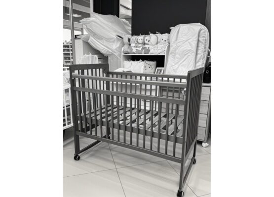 Pătuţ KrovatkaBy Bambini (03) Gri