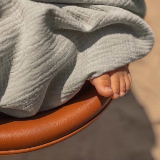 Pelinca de muselina 130x110cm Plitex (MP.1-13х11-1.22) Salvie