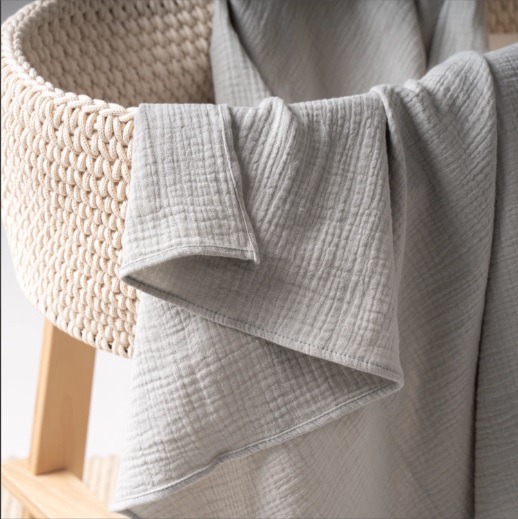 Муслиновая пеленка 130х110см Plitex (МП.1-13х11-1.22) Шалфей