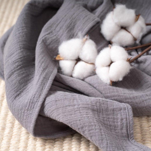 Pelinca de muselina 130x110cm Plitex (MP.1-13х11-1.6) Gri