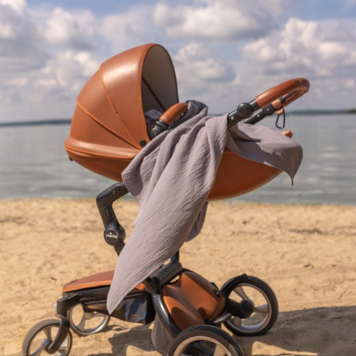 Pelinca de muselina 130x110cm Plitex (MP.1-13х11-1.6) Gri