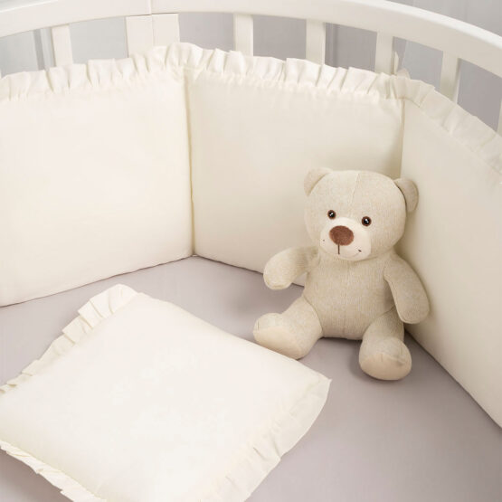 Protecție pentru patuț Perina Lovely Dream (LD1/4-04.1) Ivory