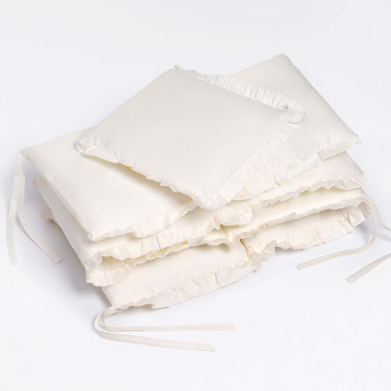 Protecție pentru patuț Perina Lovely Dream (LD1/4-04.1) Ivory
