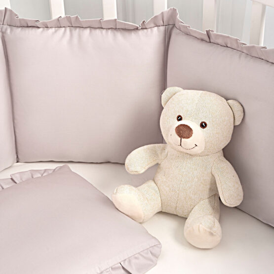 Protecție pentru patuț Perina Lovely Dream (LD1/4-04.6) Gri