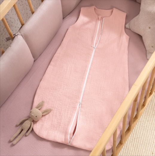 Sac de dormit muselină Perina (SPM.1-1.7) Roz