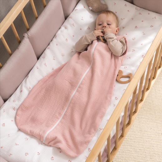 Sac de dormit muselină Perina (SPM.1-1.7) Roz