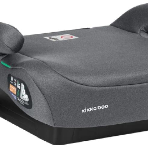Scaun auto booster i-Size KikkaBoo i-Go Dark Grey (22-36 kg)