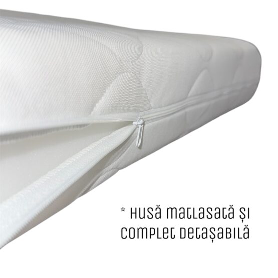 Saltea pentru copii Eucalyptus Latex Cocos 120x60x10cm