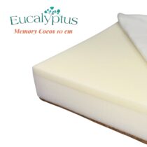Saltea pentru copii Eucalyptus Memory Cocos 120x60x10cm MD-022