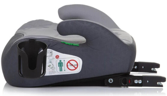 Scaun auto booster Chipolino Wing I-Size Isofix (22-36 kg.) Ash Grey (SDKWI0242AS)