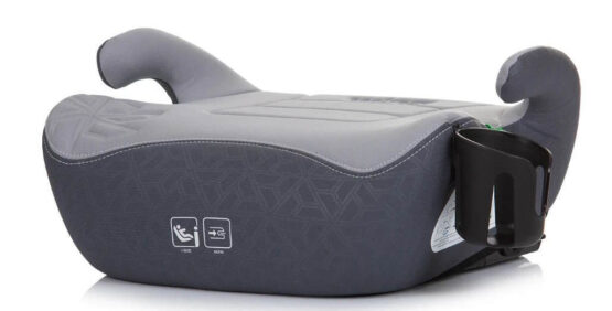 Scaun auto booster Chipolino Wing I-Size Isofix (22-36 kg.) Ash Grey (SDKWI0242AS)