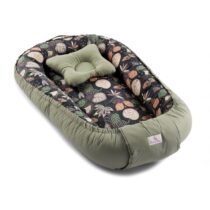 Babynest pentru bebeluș PernaMea Green Leaves