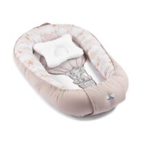 Babynest pentru bebeluș PernaMea Premium Elefant Maro