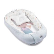 Babynest pentru bebeluș PernaMea Premium Iepuraș Turcoaz