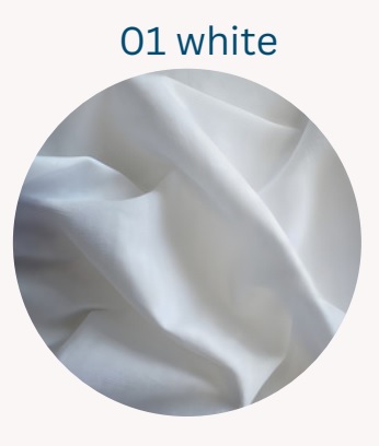 Cearsaf cu elastic JERSEY alb 120x60 cm Eucalyptus MDJ-001