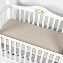 Cearșaf de pat pe elastic PernaMea Maro, 120x60 cm