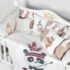 Lenjerie de pătuț 8 piese PernaMea Premium Panda