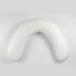 Pernă pentru gravide PernaMea forma-V cu față de pernă Bulina Ivory, 135 cm