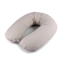 Pernă pentru gravide PernaMea forma-V cu față de pernă Bulina Mov, 135 cm