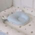 Babynest pentru bebeluș PernaMea Buline Albastre