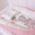 Babynest pentru bebeluș PernaMea Premium Elefant Roz
