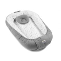Babynest pentru bebeluș PernaMea Stele Gri