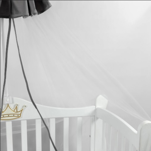 Baldachin PernaMea Satin Gri