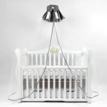 Baldachin PernaMea Satin Gri