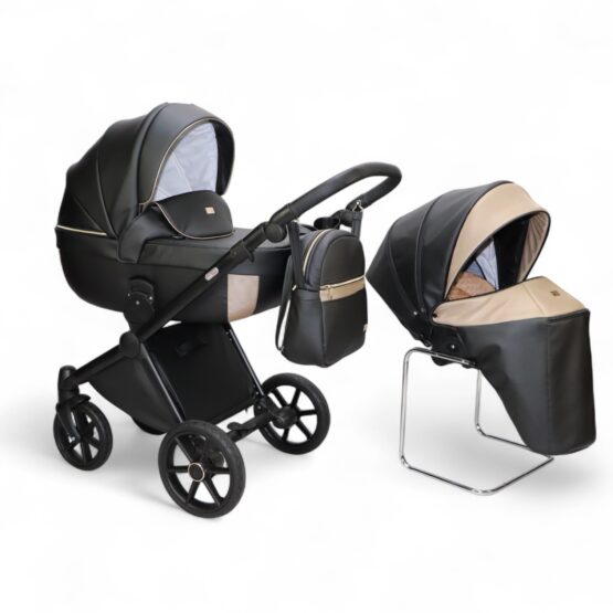 Carucior 2 in 1 Sojan Azurro (2010503) Negru+Gold