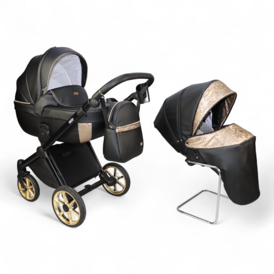 Carucior 2 in 1 Sojan Azurro (2010508) Negru+ Military