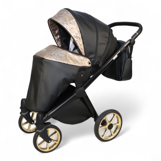 Carucior 2 in 1 Sojan Azurro (2010508) Negru+ Military