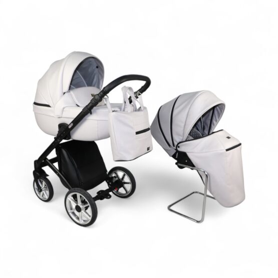 Carucior 2in1 Sojan Accord Piele (2010602) Ivory