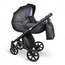 Carucior 2in1 Sojan Accord Piele (2010603) Negru