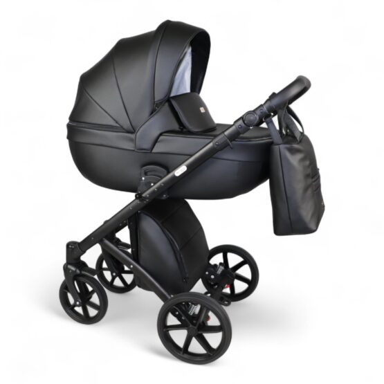 Carucior 2in1 Sojan Accord Piele (2010603) Negru
