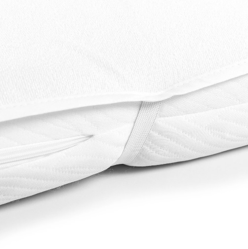 Cearșaf de pat pe elastic PernaMea Impermeabil Alb, 120x60 cm