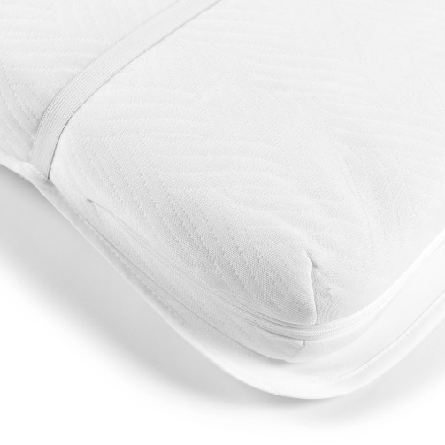 Cearșaf de pat pe elastic PernaMea Impermeabil Alb, 120x60 cm