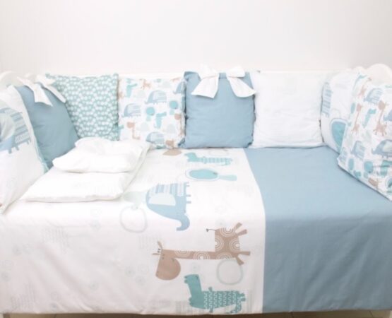 Lenjerie de patut 8 piese PernaMea Perne Dinno