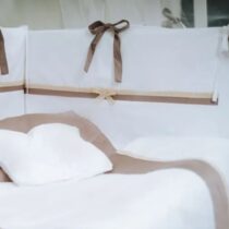 Lenjerie de pătuț 8 piese PernaMea Renaissance Maro