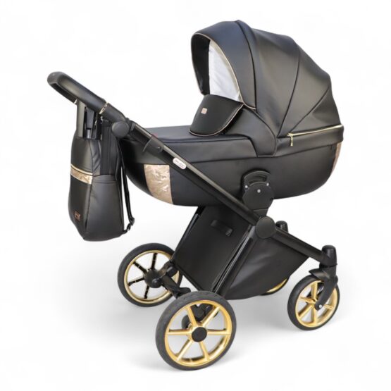 Коляска 2 в 1 Sojan Azurro (2010508) Черный+ Military