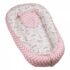 Babynest pentru bebeluș PernaMea HappyBaby Roz