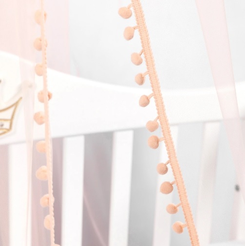 Baldachin PernaMea Premium Pompom Blush