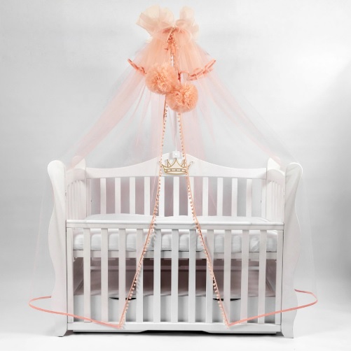 Baldachin PernaMea Premium Pompom Blush (PM.101301/2)