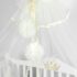 Baldachin PernaMea Premium Pompom Ivory