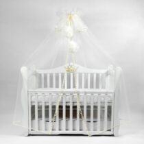 Baldachin PernaMea Premium Pompom Ivory