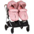 Carucior pentru gemeni Chipolino Duo Smart KBDS02405FL Flamingo (AA2012283)