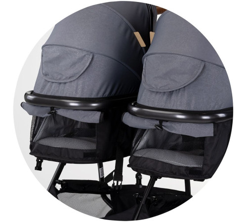 Chipolino Carucior pentru gemeni Duo Smart KBDS02502CL Cloud (AA2026549)