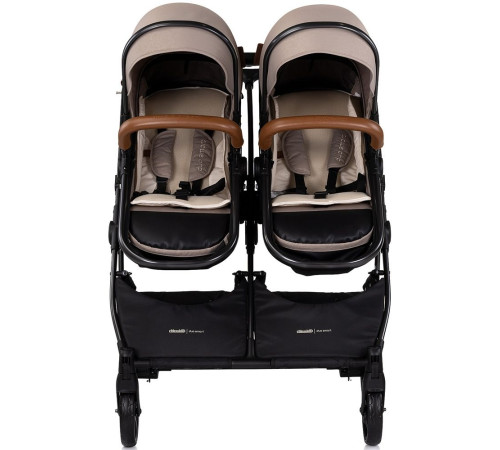 Chipolino Carucior pentru gemeni Duo Smart KBDS02503TR Tiramisu (AA2026550)